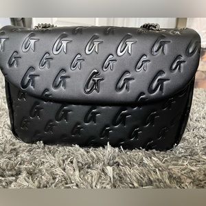 New Glamaholic Lifestyle Monogram Medium Classic Flap Bag Matte Black